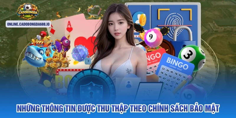 Những thông tin được thu thập theo chính sách bảo mật