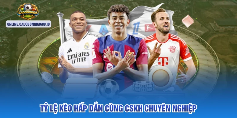Tỷ lệ kèo hấp dẫn cùng CSKH chuyên nghiệp